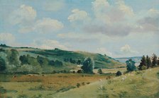 Summer Landscape near Dedham, between 1849 and 1855. Creator: Lionel Constable.