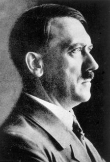 Adolf Hitler, German dictator, c1930s. Artist: Unknown
