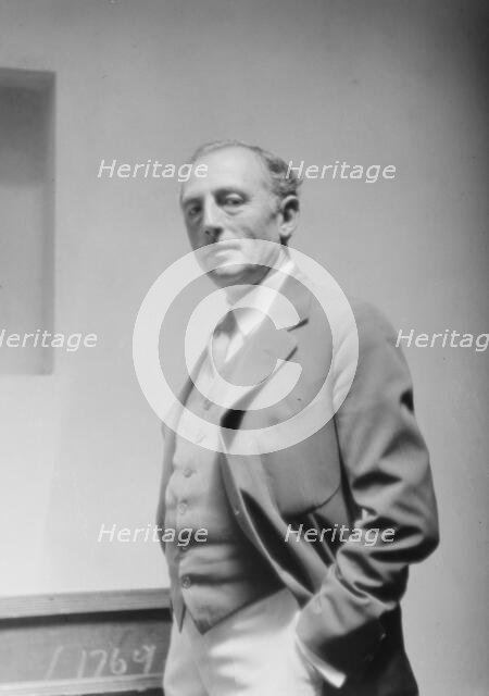 St. John, Louis, Mr., portrait photograph, 1927 Creator: Arnold Genthe.