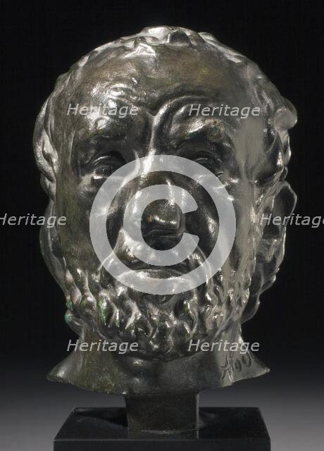 Man with the Broken Nose, Date of cast unknown (after 1917). Creator: Auguste Rodin.