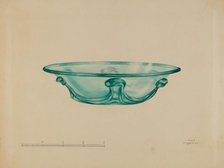 Dish, c. 1938. Creator: John Tarantino.