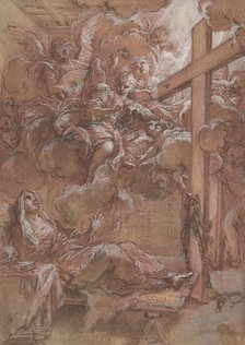 The Ecstacy of the Blessed Giacinta Marescotti, ca. 1675-1714. Creator: Giuseppe Passeri.
