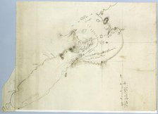 Map of Saldanha Bay, c.1784. Creators: Robert Jacob Gordon, Johannes Schumacher.
