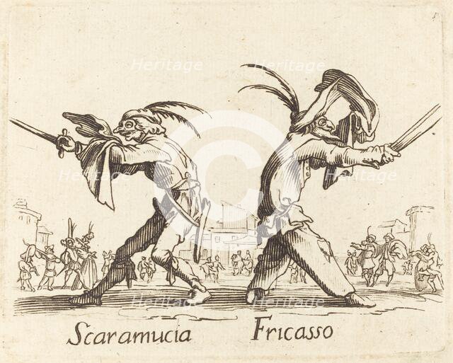 Scaramucia and Fricasso. Creator: Unknown.