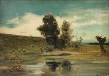 Landscape, c1890. Creator: Roman Kochanowski.