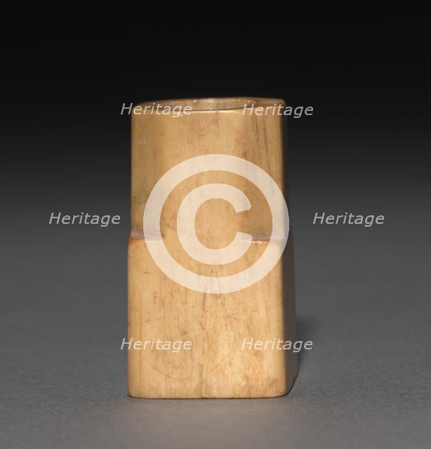 Carved Bone, 1-200. Creator: Unknown.