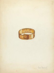 Bracelet, 1935/1942. Creator: Anne Nemtzoff.