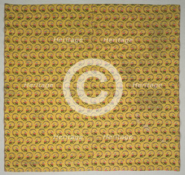 Two Loom Widths Sewn Together, 1800s - early 1900s. Creator: Unknown.