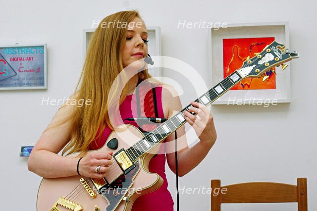 Ruta Di, Ruta Di Trio, Clocktower Cafe Jazz Club, Croyden, London, 24 July 2025. Creator: Brian O'Connor.