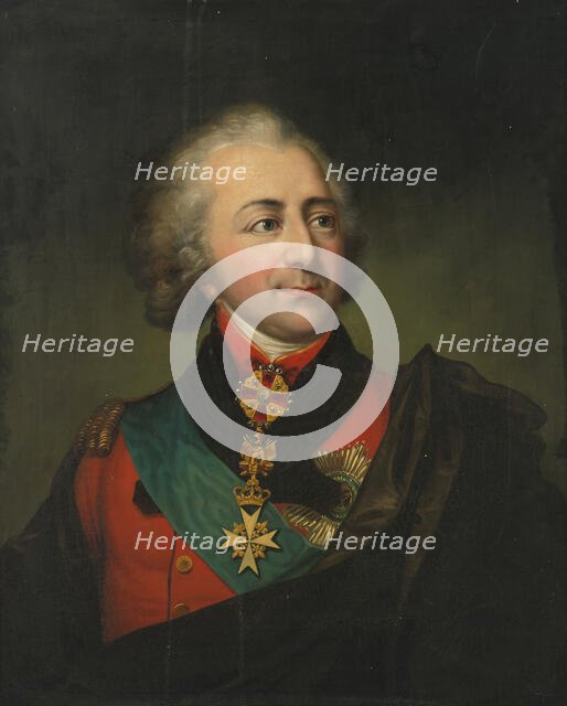 Portrait of Count Ivan Pavlovich Kutaysov (1759-1834), c 1800. Creator: Anonymous.