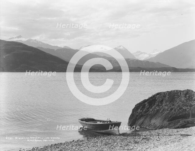 Mount Aspiring (9,975 feet) Lake Wanaka. Creator: Muir & Moodie.
