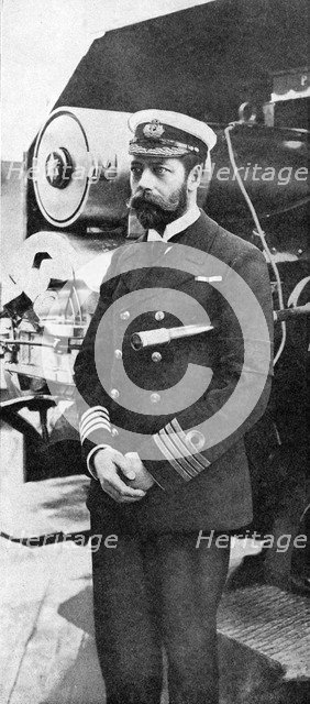 Prince George as a captain in the Royal Navy, c1900s-c1920s (1936). Artist: Unknown