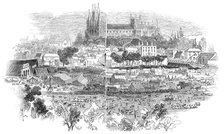 Peterborough Bridge Fair, 1844. Creator: Unknown.