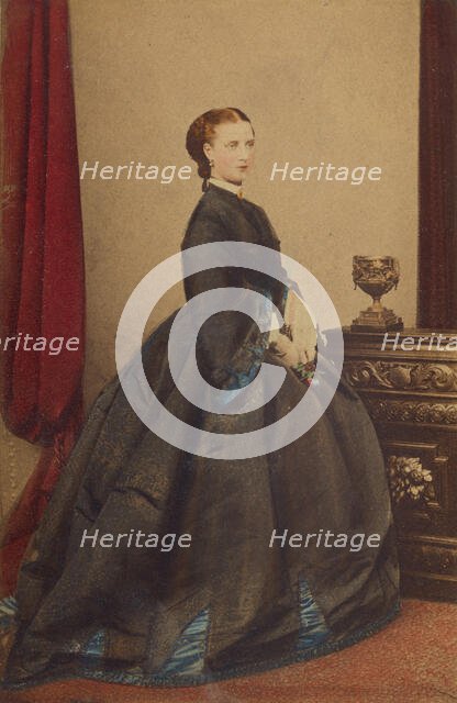 H.R.H. The Princess of Wales, 1862-1864. Creator: John Jabez Edwin Mayall.