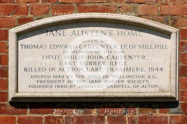 Jane Austen's House, Hampshire, England.