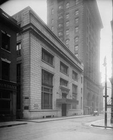 Old Colony Trust Company, main office, Court Street, Boston, Mass., (1913?). Creator: Unknown.