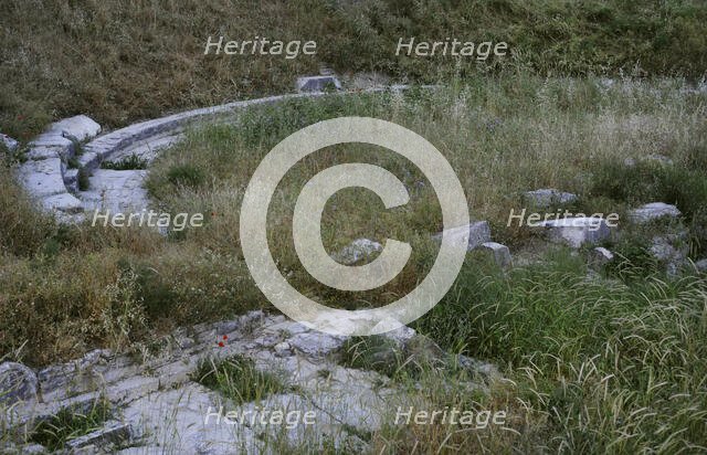 Archaeological ruins, ancient city of Salona, Solin, Coatia, 2018.  Creator: Unknown.