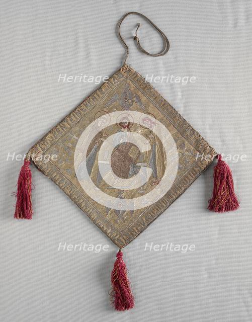 Ecclesiastical Embroidery (Epigonation) , 17th century. Creator: Unknown.