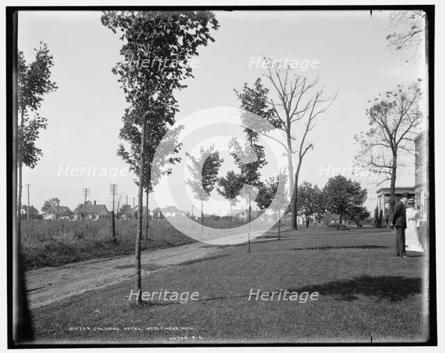 Colonial Hotel, Mt. Clemens, Mich., c1903. Creator: Unknown.