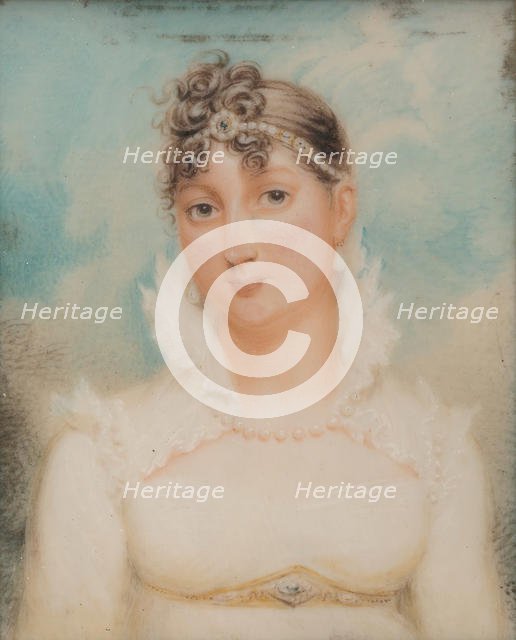 Mrs. Stephen Van Rensselaer III (Cornelia Paterson), ca. 1810. Creator: Robert Fulton.