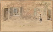 Village Shop, Chelsea, 1883/1884. Creator: James Abbott McNeill Whistler.