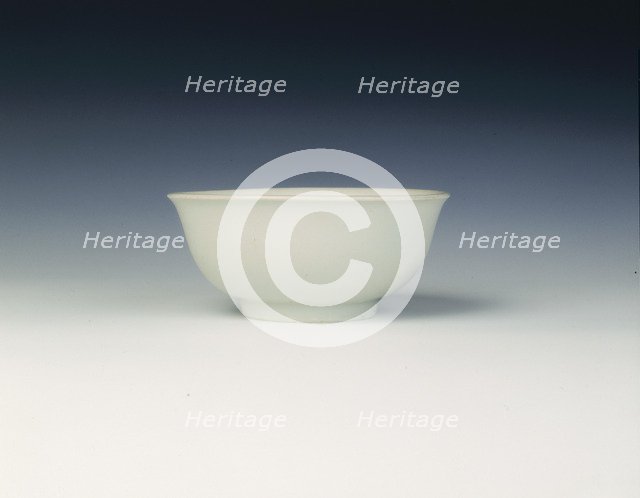 Dehua white bowl, Ming dynasty, China, c1500. Artist: Unknown