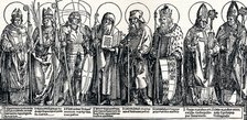 'The Patron Saints of Austria', 1515 (1906). Artist: Albrecht Durer.