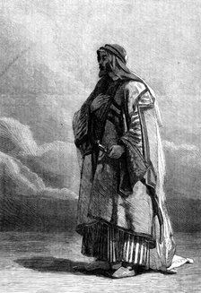 "Miguel el Musrab, Sheikh of the Anazeh Tribe", by Carl Haag…, Water-colour Society, 1862. Creator: Unknown.