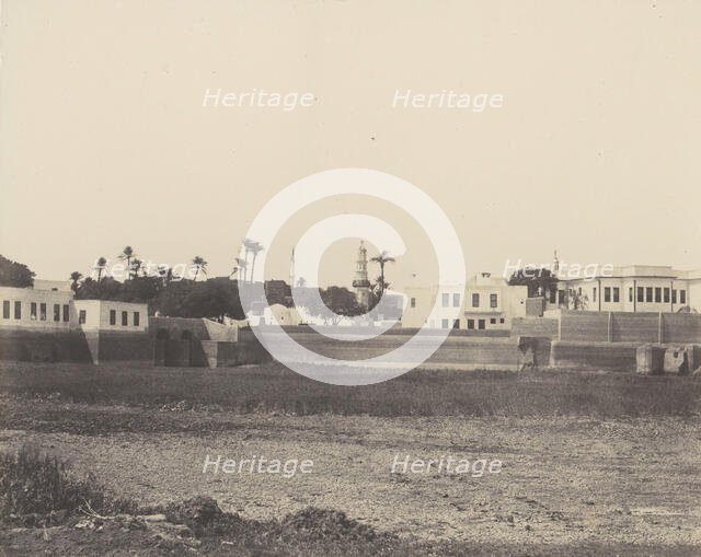 Syout, Constructions Modernes - le Divan, etc., 1851-52, printed 1853-54. Creator: Félix Teynard.