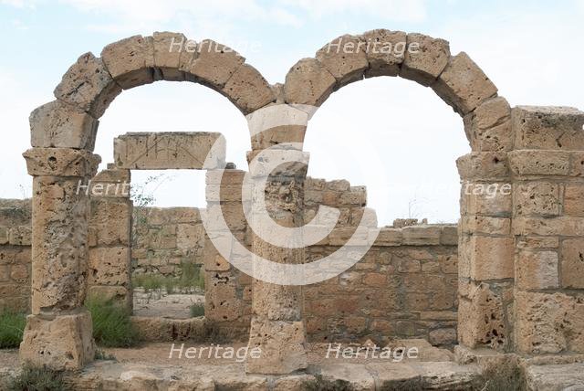 Libya, Apollonia, Governor's Palace, 2007. Creator: Ethel Davies.
