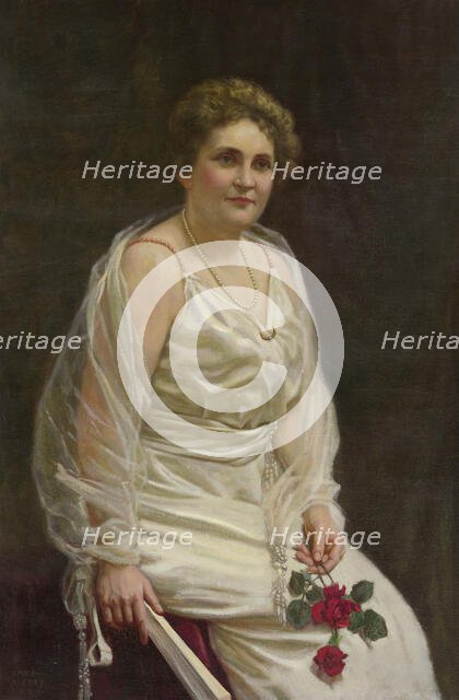 Edith Bolling Galt Wilson, 1924. Creator: Emile Alexay.