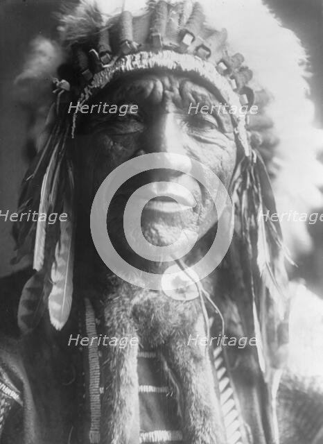 Red Dog (Shunka Luta), c1907. Creator: Edward Sheriff Curtis.