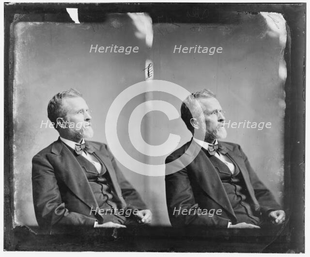 John C. Bagby of Illinois, 1865-1880.  Creator: Unknown.