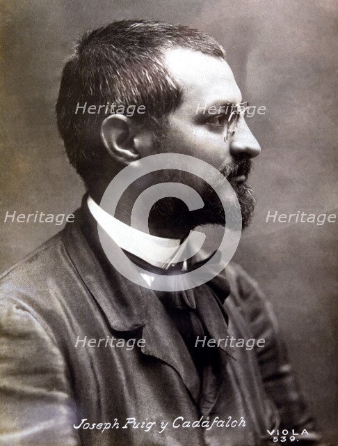 Josep Puig i Cadafalch (1867-1956)., Architect, archaeologist and Catalan political.