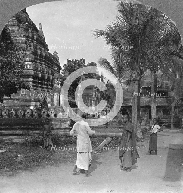 Amarapura, Burma, 1908. Artist: Stereo Travel Co