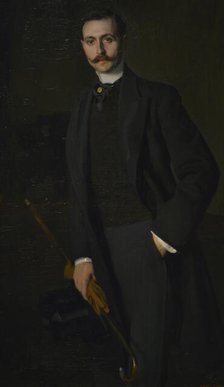 Aureliano de Beruete y Moret, (1876-1922), Spanish art historian, son of the painter..., 1902.  Creator: Joaquin Sorolla Bastida.