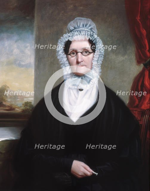 Catherine Brooks Hall, ca. 1830. Creator: Shepard Alonzo Mount.