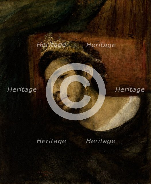 Ahasuerus, 1876. Artist: Gottlieb, Maurycy (1856-1879)