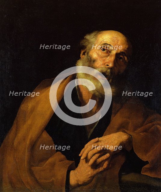 Repentance of Saint Peter, 1630. Artist: Ribera, José, de (1591-1652)