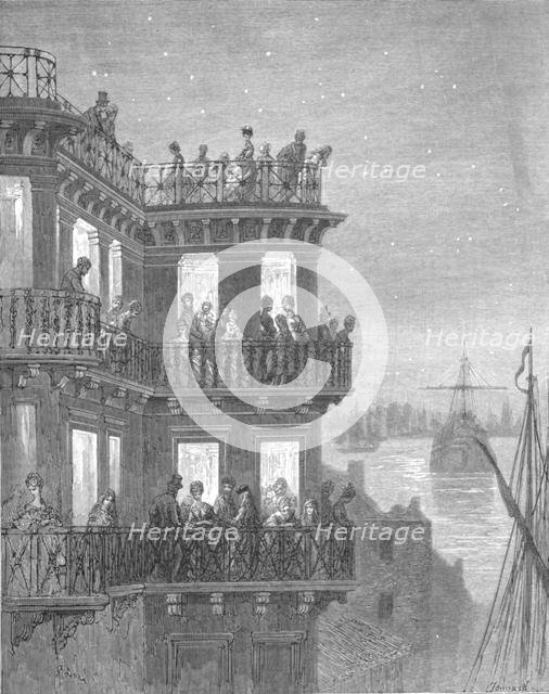 'Greenwich - In the Season', 1872. Creator: Gustave Doré.