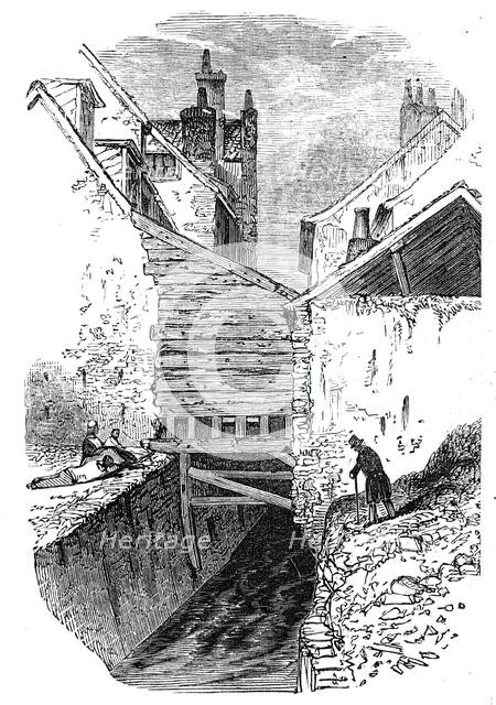 Old house in Clerkenwell, 1844. Creator: Unknown.