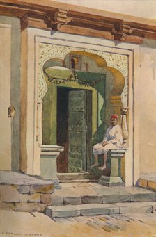 'A Doorway, Poona', c1880 (1905). Creator: Alexander Henry Hallam Murray.