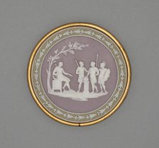 Medallion with Sacrifice, Burslem, c. 1780. Creator: Wedgwood.