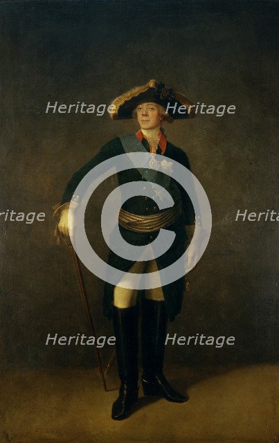 Portrait of the Emperor Paul I of Russia (1754-1801), 1797. Artist: Shchukin, Stepan Semyonovich (1762-1828)