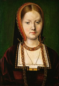 Portrait of Mary Tudor (1496-1533).