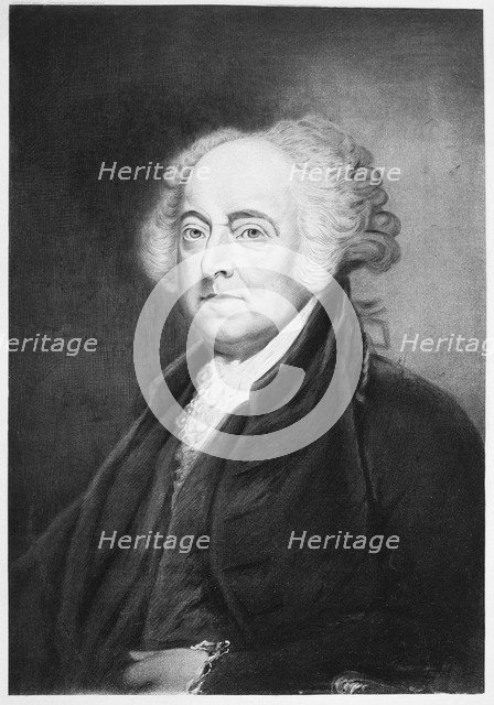 John Adams, 2nd President of the United States of America Artist: Unknown