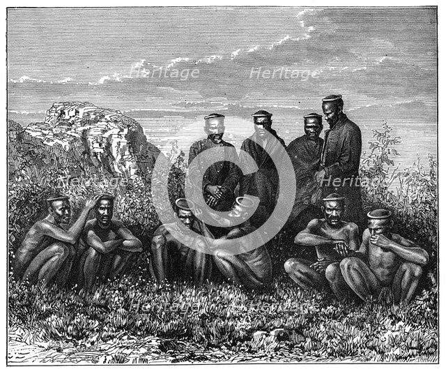 The Zulu, South Africa, c1890. Artist: Unknown