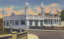 'Mohammedan Mosque, Port of Spain, Trinidad, B.W.I.', c1940s. Creator: Unknown.