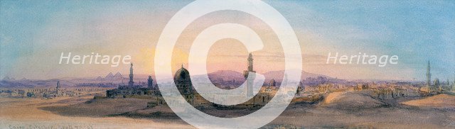 'Cairo', 1863. Artist: Charles Emile de Tournemine