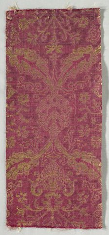 Textile Fragment, 1550-1599. Creator: Unknown.